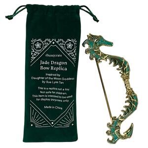 Illumicrate Daughter of the Moon Goddess Jade Dragon Bow Replica - May 2025